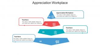 Appreciation workplace ppt powerpoint presentation infographics files cpb