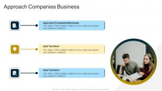 Approach Companies Business In Powerpoint And Google Slides Cpb