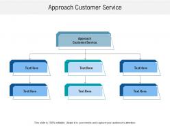 Approach customer service ppt powerpoint presentation model guide cpb