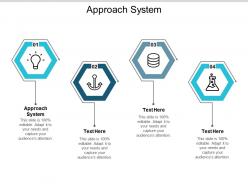 Approach system ppt powerpoint presentation infographic template graphic images cpb