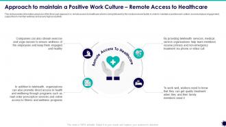 Approach to maintain a positive work culture covid 19 business survive adapt post recovery
