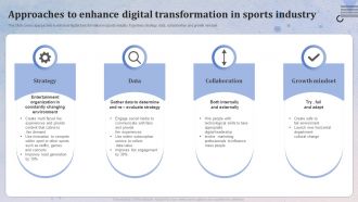 Approaches To Enhance Digital Transformation In Sports Industry