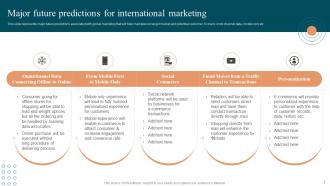Approaches To Enter Global Market Through International Advertising Strategies MKT CD V Colorful Appealing