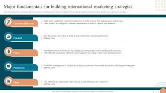 Approaches To Enter Global Market Through International Advertising Strategies MKT CD V Impressive Appealing
