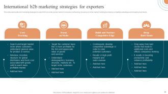 Approaches To Enter Global Market Through International Advertising Strategies MKT CD V Best Informative