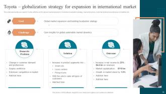 Approaches To Enter Global Market Through International Advertising Strategies MKT CD V Ideas Analytical