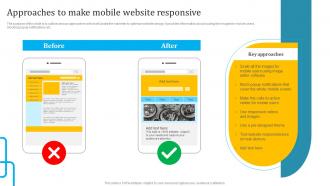 Approaches To Make Mobile Website Seo Techniques To Improve Mobile Conversions And Website Speed