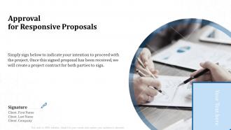 Approval for responsive proposals ppt powerpoint presentation graphics