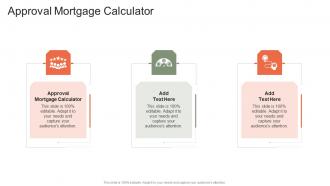 Approval Mortgage Calculator In Powerpoint And Google Slides Cpb