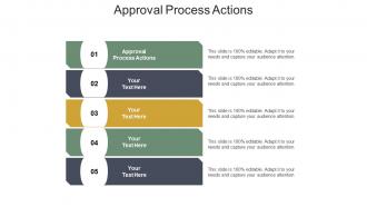 Approval process actions ppt powerpoint presentation gallery icon cpb