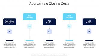 Approximate Closing Costs In Powerpoint And Google Slides Cpb