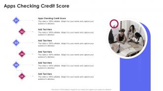 Apps Checking Credit Score In Powerpoint And Google Slides Cpb