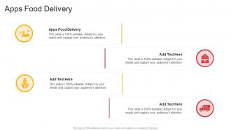 Apps Food Delivery In Powerpoint And Google Slides Cpb