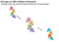 Apps for financial management flat powerpoint design