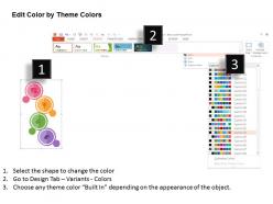 Apps for financial management flat powerpoint design