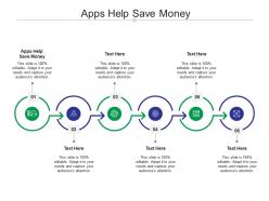 Apps help save money ppt powerpoint presentation gallery graphics download cpb