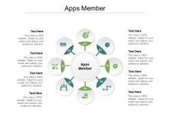 Apps member ppt powerpoint presentation infographic template tips cpb