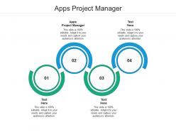 Apps project manager ppt powerpoint presentation pictures file formats cpb