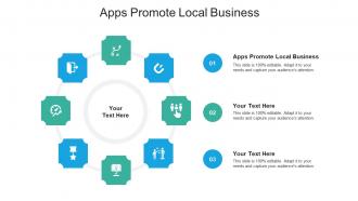 Apps promote local business ppt powerpoint presentation infographic template slideshow cpb