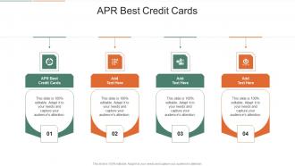 APR Best Credit Cards In Powerpoint And Google Slides Cpb