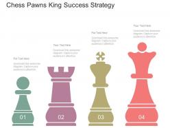 96487114 style variety 1 chess 4 piece powerpoint presentation diagram infographic slide