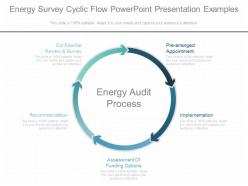 Apt Energy Survey Cyclic Flow Powerpoint Presentation Examples