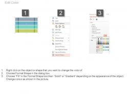 Apt four banners for success analysis and management flat powerpoint design