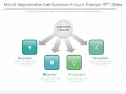 Apt Market Segmentation And Customer Analysis Example Ppt Slides