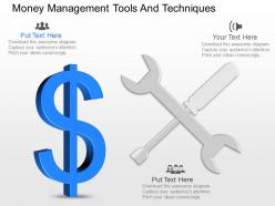 Apt money management tools and techniques powerpoint template