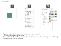 Apt opportunity score chart using matrix powerpoint slides