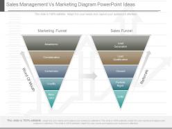 Apt sales management vs marketing diagram powerpoint ideas
