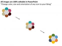 5382278 style circular loop 6 piece powerpoint presentation diagram infographic slide