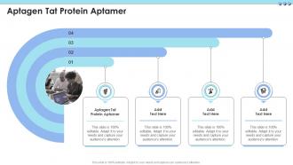 Aptagen Tat Protein Aptamer In Powerpoint And Google Slides Cpp