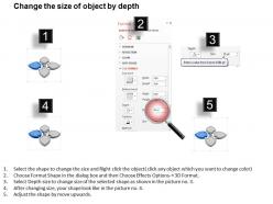 11310293 style circular hub-spoke 4 piece powerpoint presentation diagram infographic slide