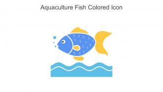 Aquaculture Fish Colored Icon In Powerpoint Pptx Png And Editable Eps Format