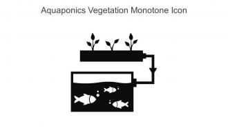 Aquaponics Vegetation Monotone Icon In Powerpoint Pptx Png And Editable Eps Format