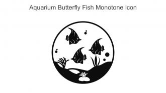 Aquarium Butterfly Fish Monotone Icon In Powerpoint Pptx Png And Editable Eps Format