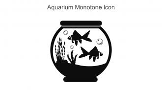 Aquarium Monotone Icon In Powerpoint Pptx Png And Editable Eps Format