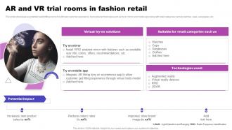 AR And VR Trial Rooms In Fashion Retail AI Marketing Strategies AI SS V