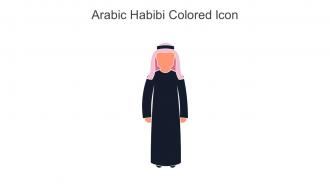 Arabic Habibi Colored Icon In Powerpoint Pptx Png And Editable Eps Format