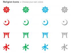 Arabic muslim buddhism chinease ppt icons graphics