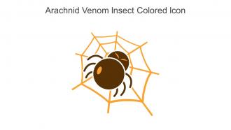 Arachnid Venom Insect Colored Icon In Powerpoint Pptx Png And Editable Eps Format
