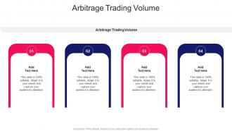 Arbitrage Trading Volume In Powerpoint And Google Slides Cpb