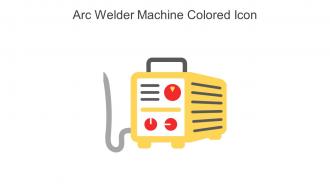Arc Welder Machine Colored Icon In Powerpoint Pptx Png And Editable Eps Format