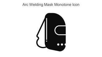 ARC Welding Mask Monotone Icon In Powerpoint Pptx Png And Editable Eps Format