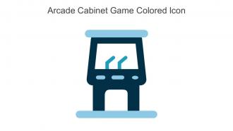 Arcade Cabinet Game Colored Icon In Powerpoint Pptx Png And Editable Eps Format