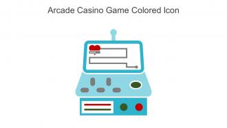 Arcade Casino Game Colored Icon In Powerpoint Pptx Png And Editable Eps Format