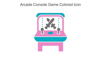Arcade Console Game Colored Icon In Powerpoint Pptx Png And Editable Eps Format