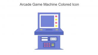 Arcade Game Machine Colored Icon In Powerpoint Pptx Png And Editable Eps Format