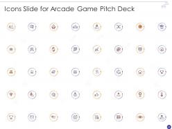 Arcade game pitch deck ppt template